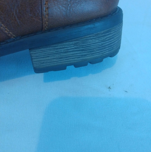 Forever Brown Lace up Combat Boot - Picture 7 of 12